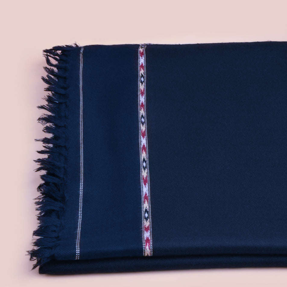 Finest Pashmina Woollen Shawl (Blue)